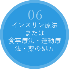 06.インスリン療法または食事療法・運動療法・薬の処方